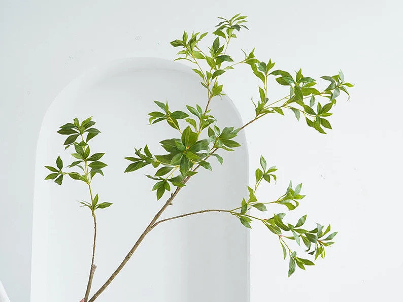 Faux Greenery With Long Branch, Fake Pieris Japonica Twigs, Artificial Plant Crafts, Home Floral ... | Etsy (Global)