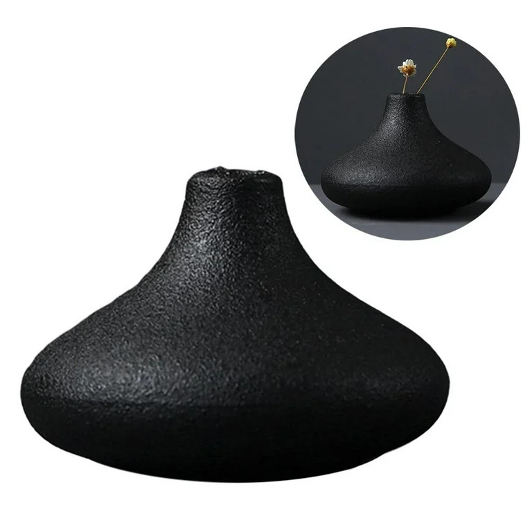 Minimalism Ceramic Flower Vase Sculpture Centerpieces Flower Pots | Walmart (US)