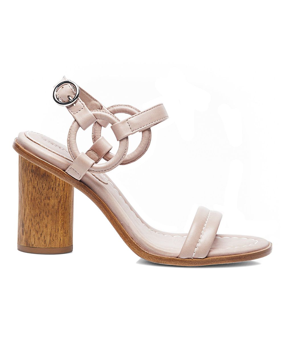 Bernardo Blush Harlow Leather Sandal - Women | Zulily