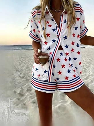 This patriotic set is made for summer weekends. ❤️🤍💙

Cute, comfortable, and perfect for the Fourth of July, beach trips, BBQs, or watching fireworks with friends and family.

#LTKStyle #FourthOfJuly #SummerStyle #PatrioticFashion #VacationStyle
 

 