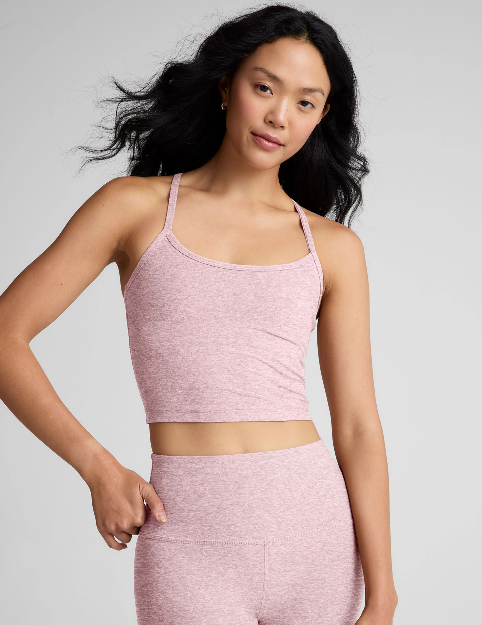Spacedye Slim Racerback Cropped Tank | Beyond Yoga | Beyond Yoga