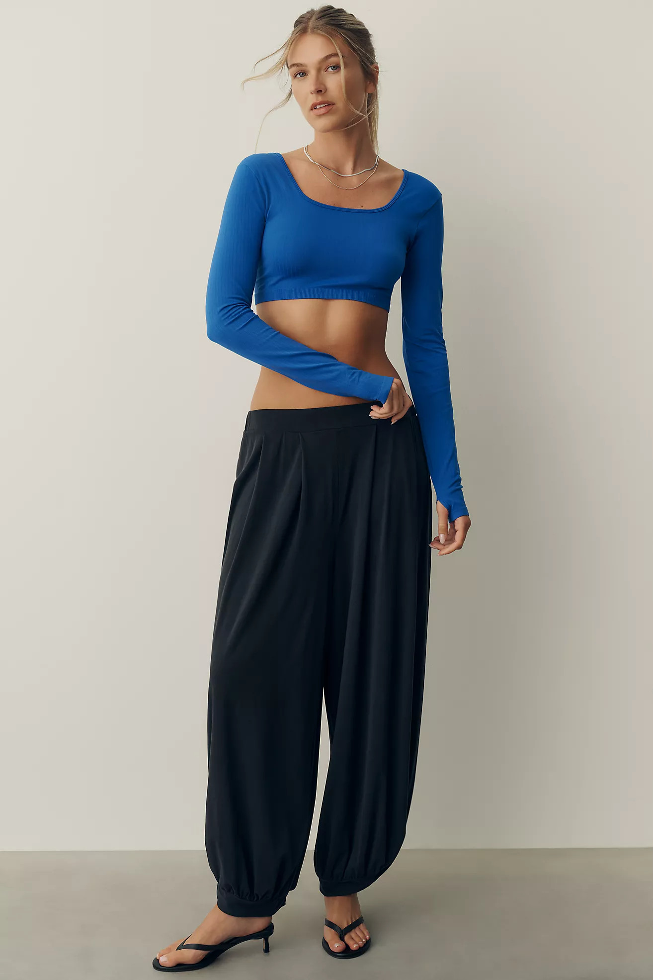 Daily Practice Twist Bubble Pants | Anthropologie (US)