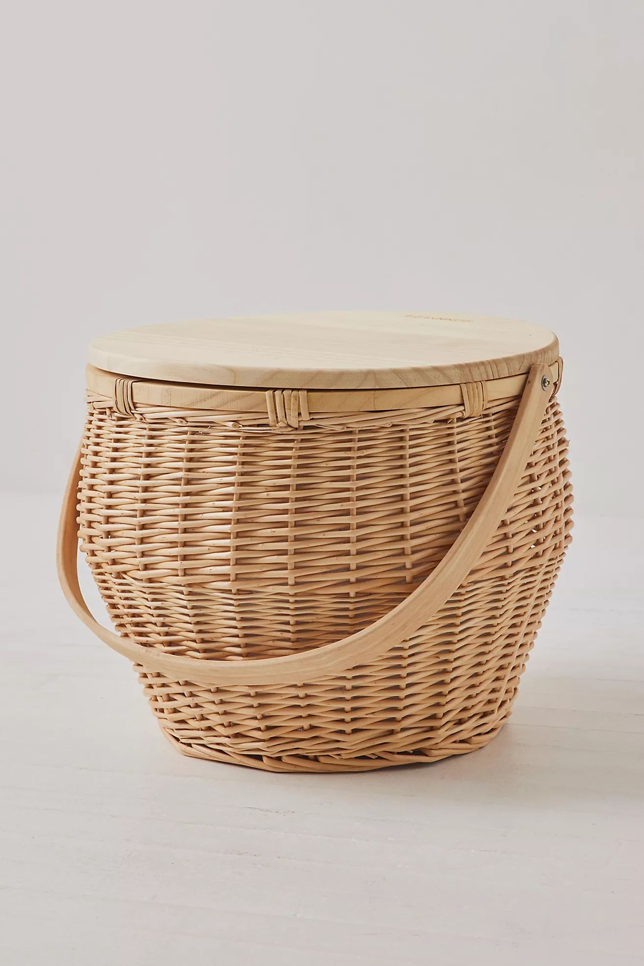 Round Picnic Cooler Basket | Free People (Global - UK&FR Excluded)