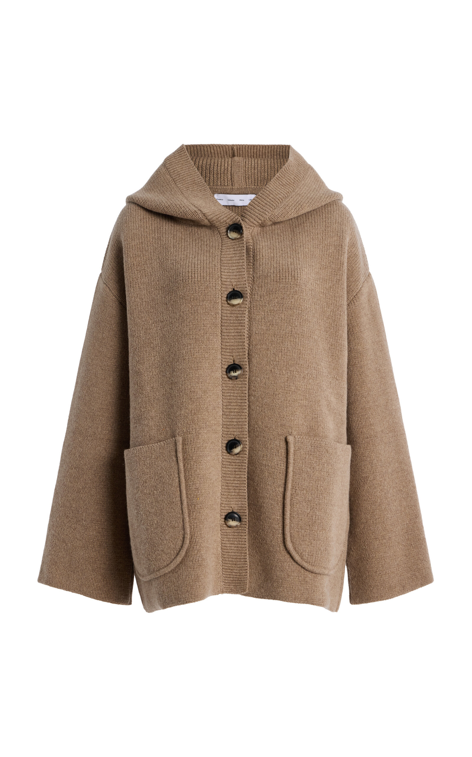 Nelly Hooded Knit Wool-Blend Jacket | Moda Operandi (Global)