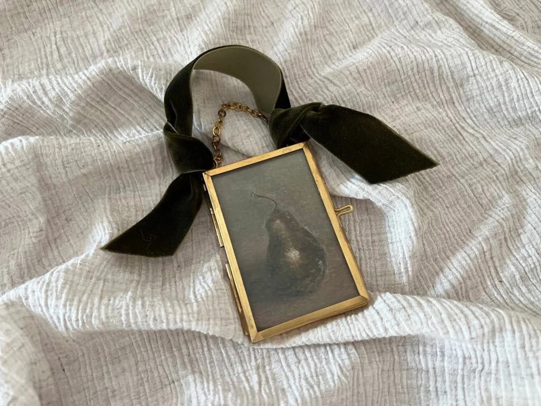 Vintage Inspired Still Life Art Print Pear Painting European Fruit Painting Antique Pear Painting... | Etsy (US)