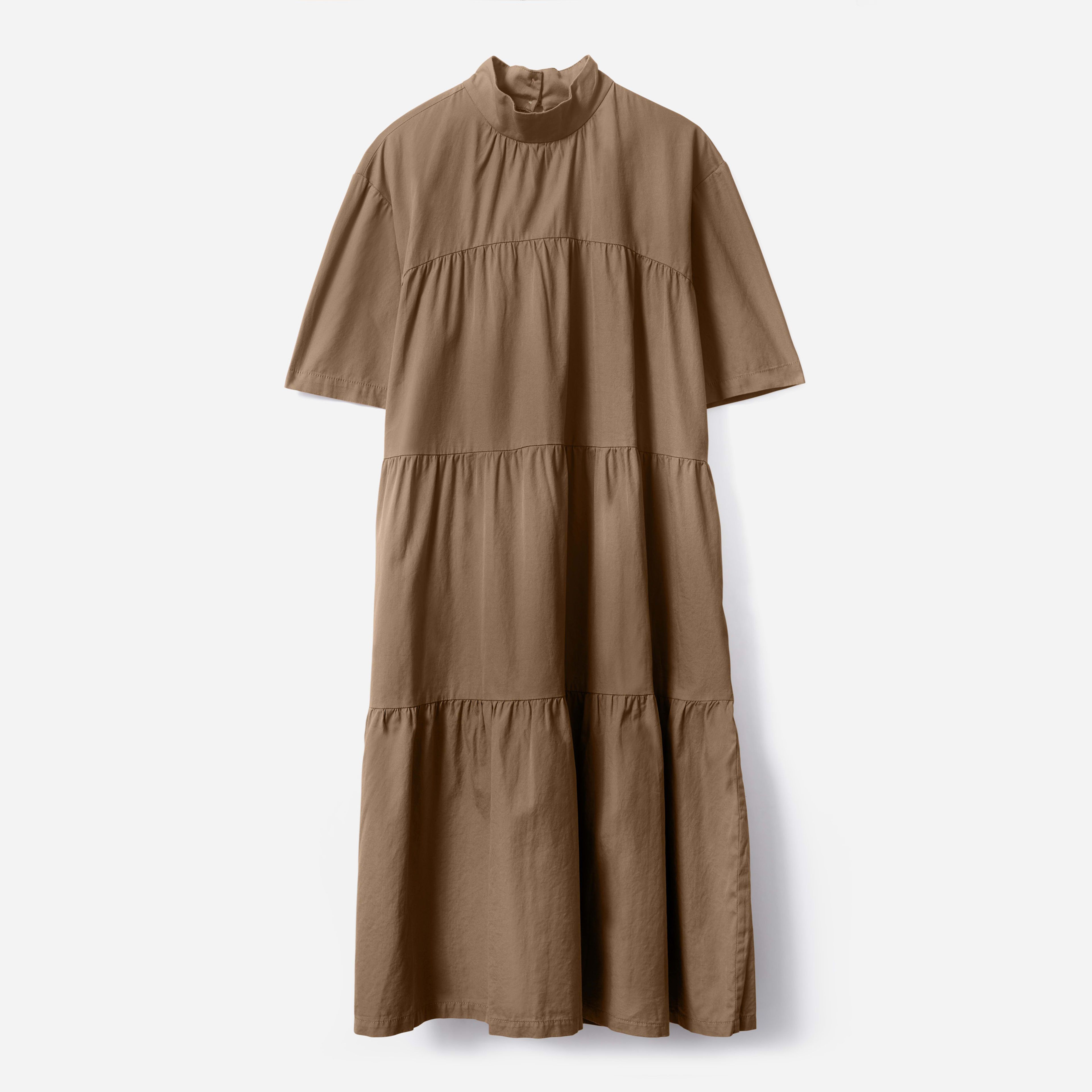 The Tiered Mockneck Dress | Everlane