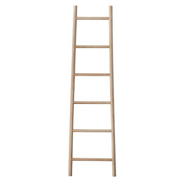 Abode Decorative Bamboo 6 ft. Blanket Ladder | Wayfair North America