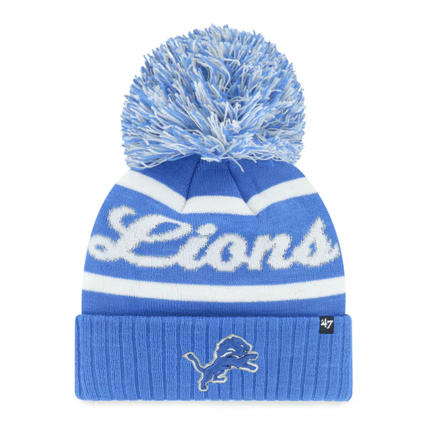 DETROIT LIONS SPIRITED '47 CUFF KNIT WOMENS | '47Brand