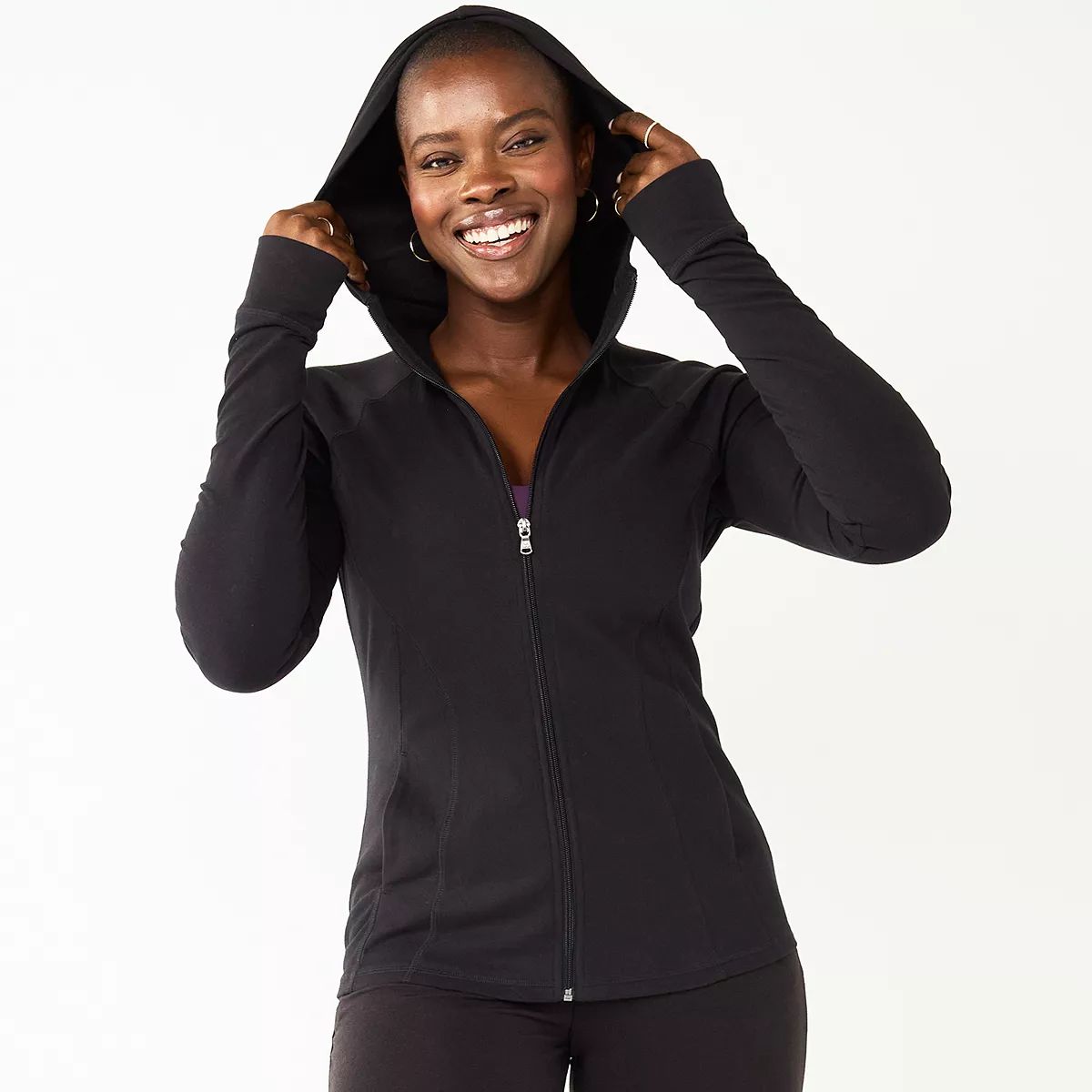 Women's Tek Gear® Essential Hooded Jacket | Kohl's