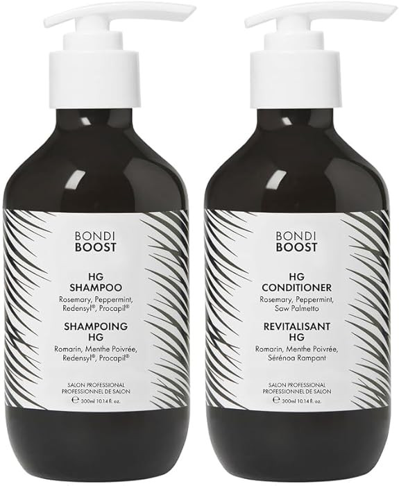 BondiBoost HG Anti-Thinning Shampoo Conditioner Set [10.14 fl oz each], Clinically Tested to Prom... | Amazon (US)