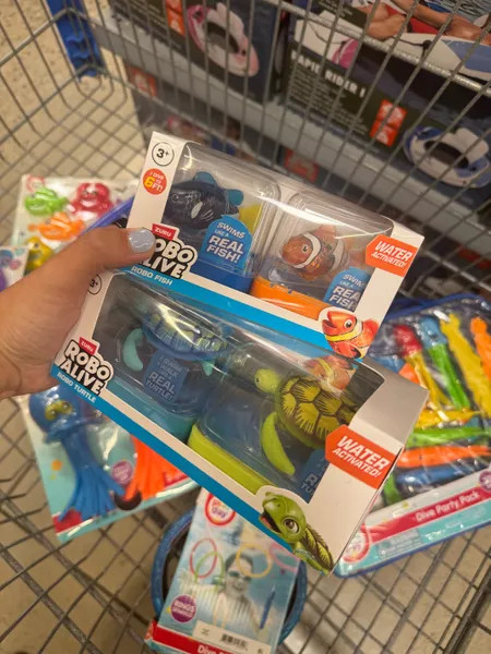 Cool new water activated RoboAlives! Use in the bath tub or the pool. Get it at Walmart. 

 #LTKSeasonal #LTKSwim #LTKKids