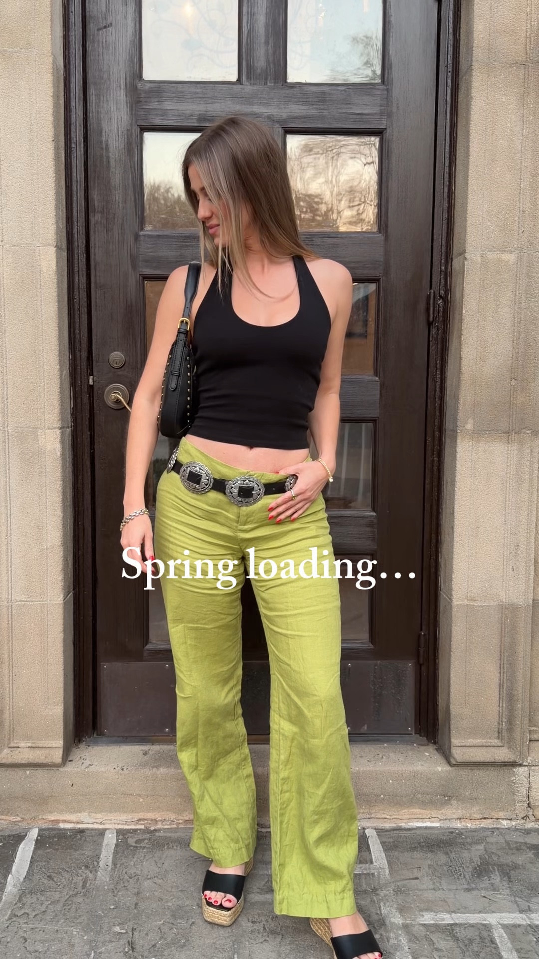 Spring outfits loading…

I LOVE these @Reformation low rise linen pants, wearing in avocado in size 4, but also have them in black in size 2. They run a little big so size down if in between sizes! Perfect for warmer days and an elevated, chic look. Top is @Zara. Belt is one of my absolute favorite finds from eBay. I liked it so much I ended up buying it in brown as well. 


#springoutfits#reformation#zara#ralphlaurenbelt#westernbelt#dupe#chicstyle#outfitinspo 

#LTKootd