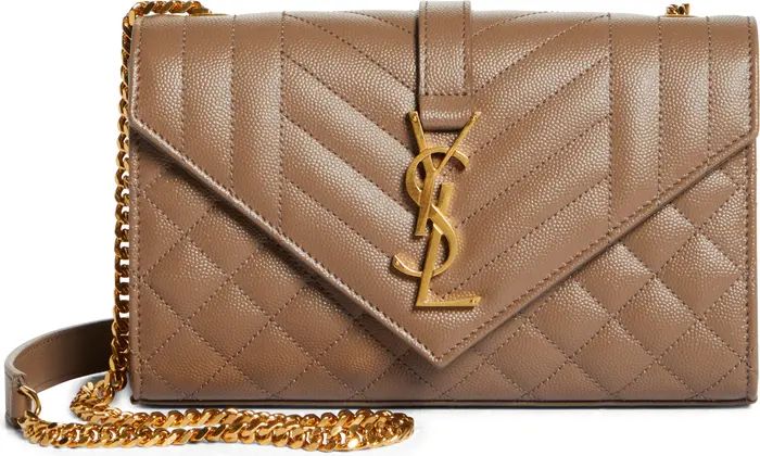 Small Envelope Calfskin Leather Shoulder Bag | Nordstrom