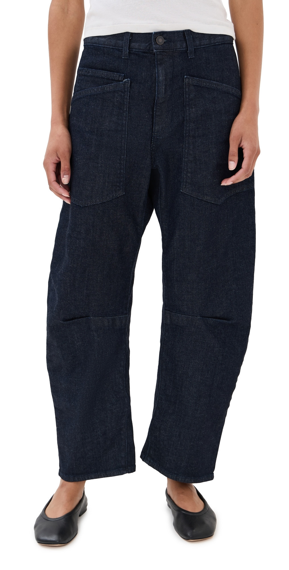 Nili Lotan Shon Jeans Indigo Rinse 30 | Shopbop