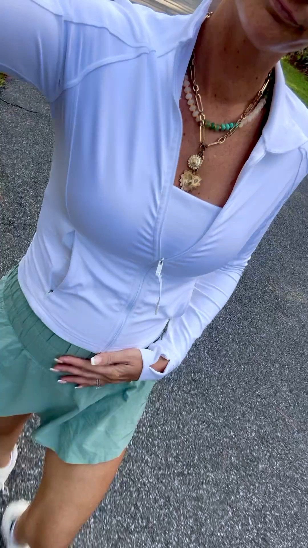 My walk outfit! The best lululemon dupe jacket