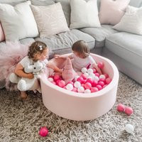 Baby Foam Round Ball Pit. Handmade Pool Playpen For Kids Toddlers, Not Include Balls | Etsy (US)
