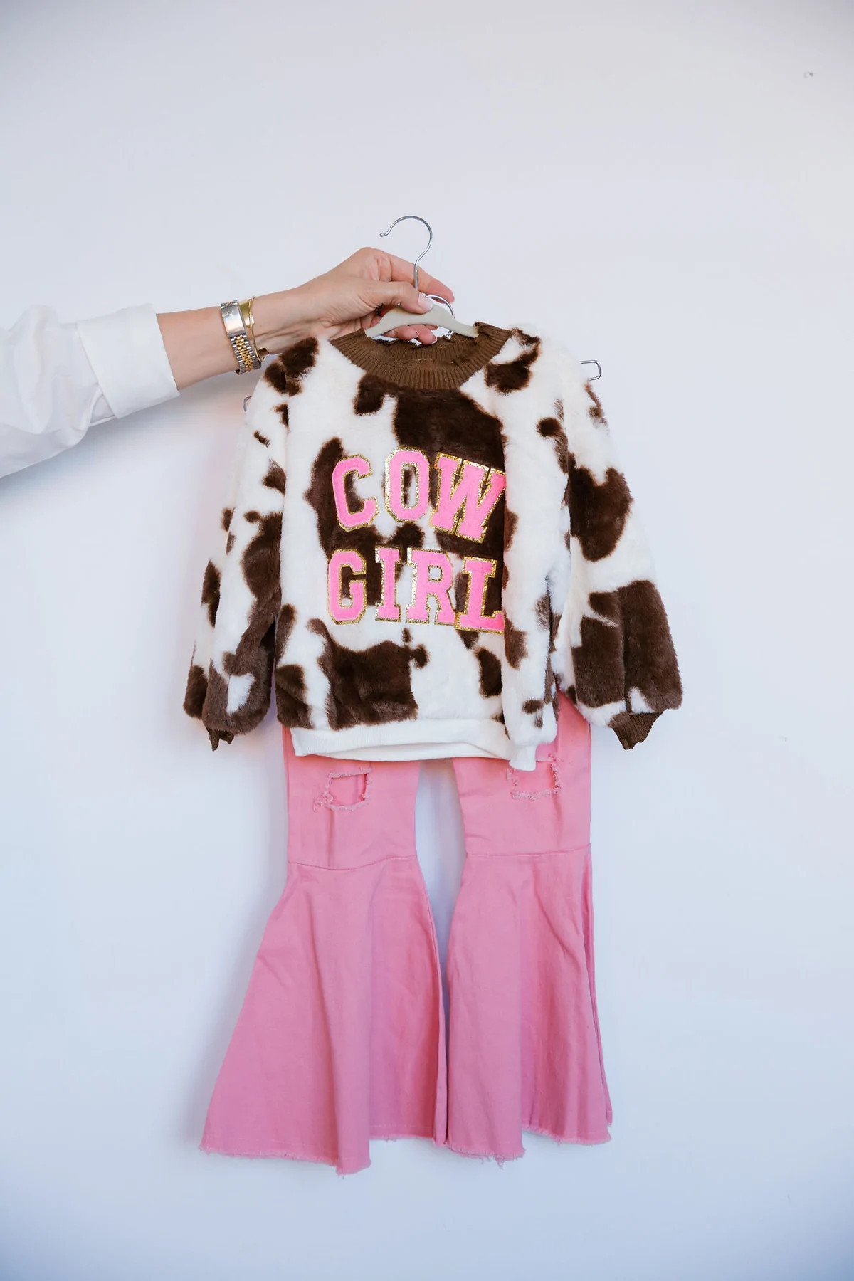 MINI KIDS DISTRESSED FLARES | Judith March