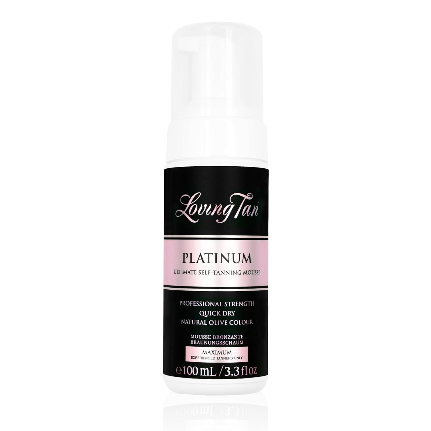 Loving Tan Platinum Mousse, Dark - Streak Free, Natural Looking, Professional Strength Sunless Ta... | Amazon (US)
