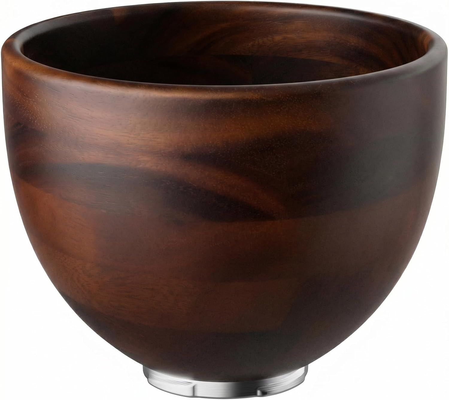 Cofun Premium Wood Mixing Bowl, Compatible with 4.5-5 Qt Tilt-Head Stand Mixers, Natural True Wooden Bowls, 5 Qt Kitchen Aid Bowls for Mixer with Stainless Steel Locking Base | Amazon (US)