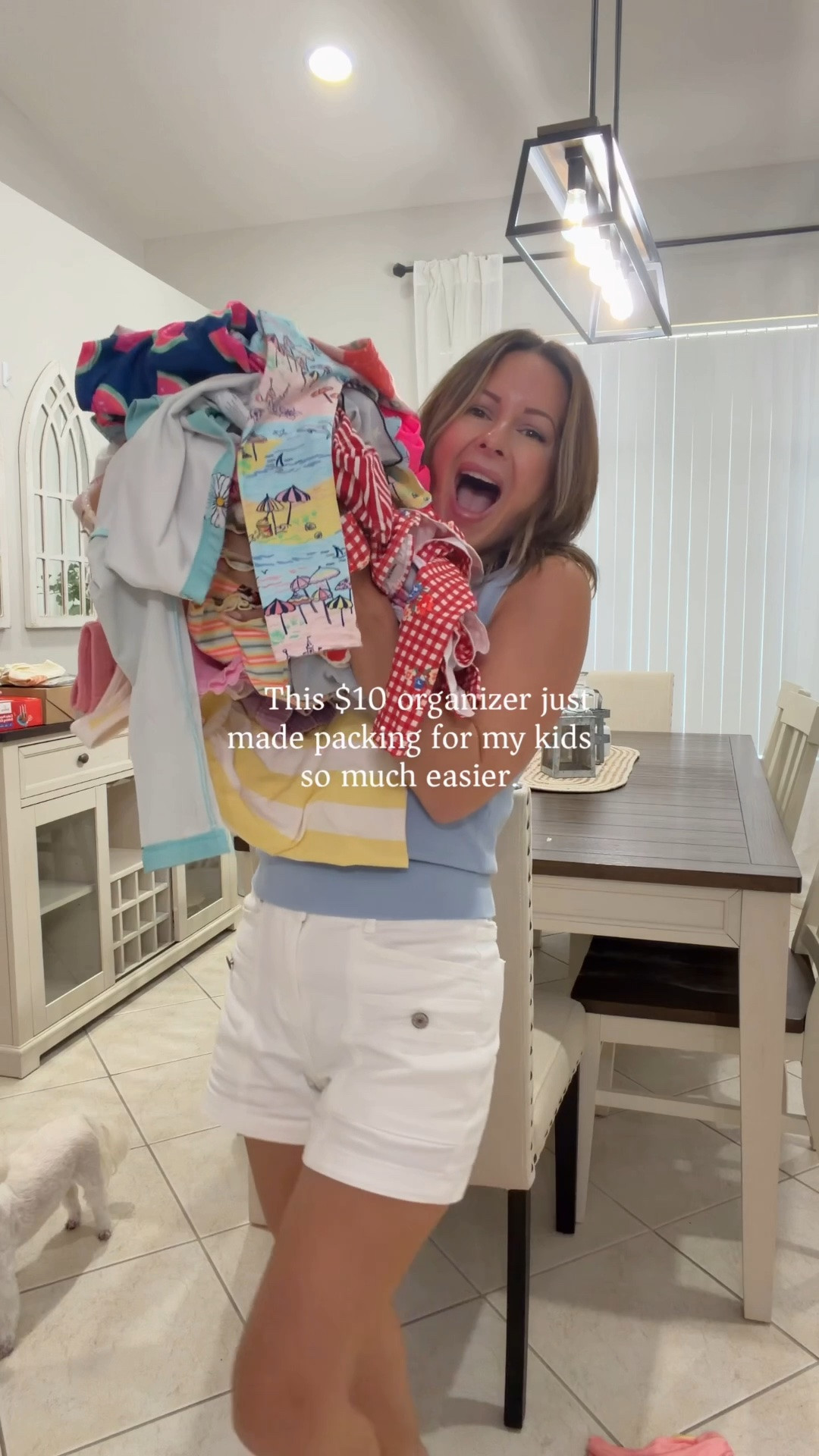 One of my favorite mom travel hacks. ✈️🙌

Packing each outfit into a hanging shoe organizer keeps everything organized from the moment we leave home. Once we get there, I hang it in the closet and the girls can grab exactly what they need for each day—no unpacking, no messy suitcases, and way fewer “Mom, where’s my shirt?” moments.

Save this for your next family vacation! 💛

#travelhacks #travelwithkids #swflblogger #travels

#LTKTravel #LTKSwim #LTKKids