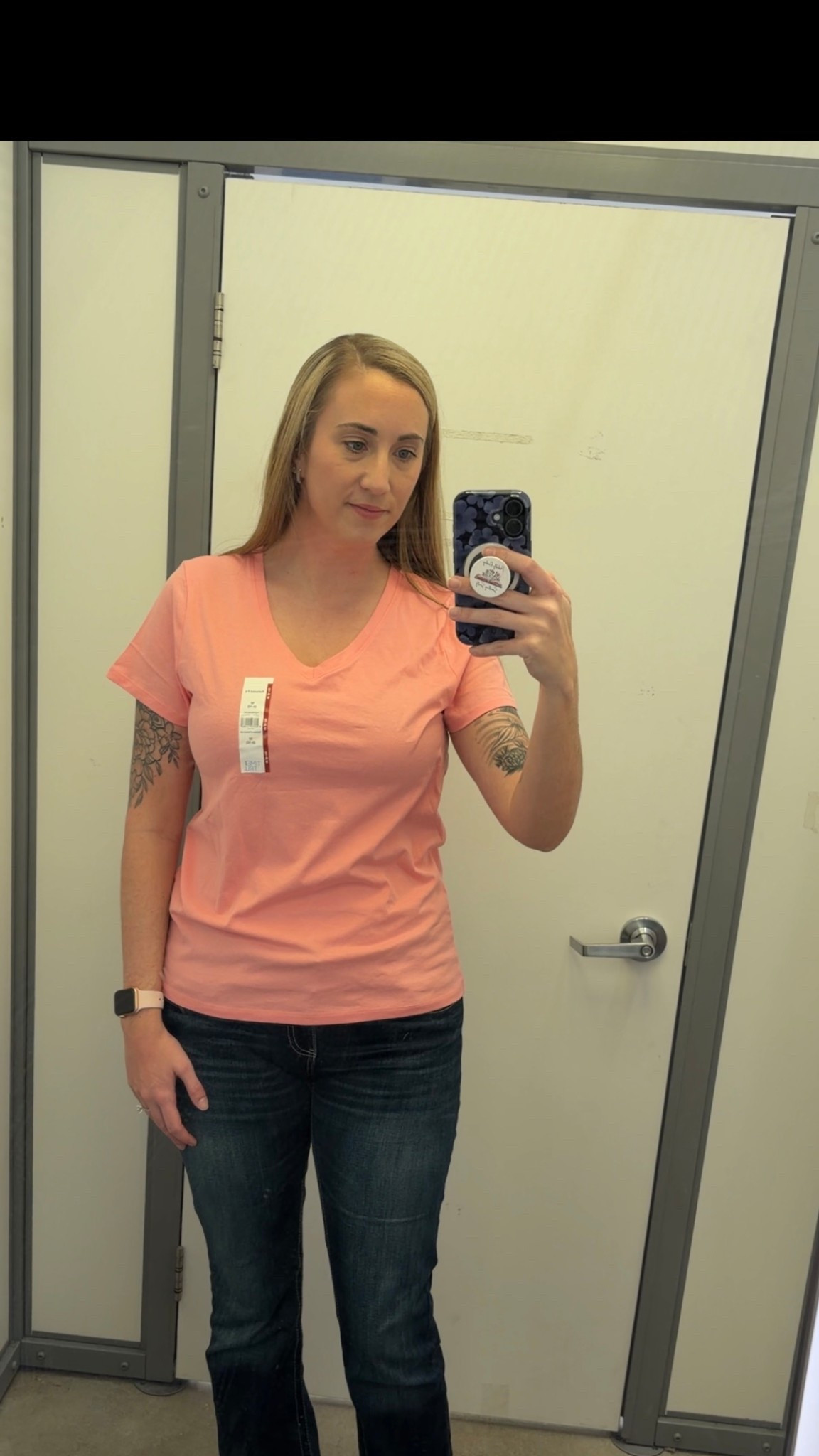 Basic tee with great length for the tall girls

#LTKootd #LTKTall #LTKMidsize