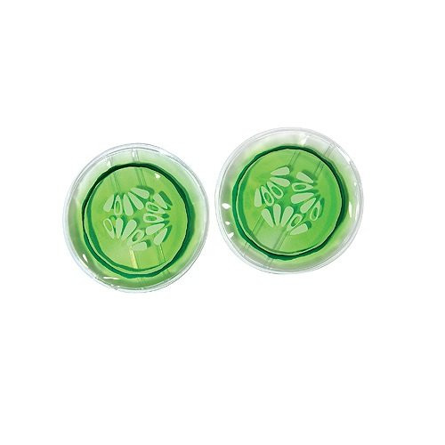 REUSABLE Gel Eye Coolers Cucumber Pack Pads Mask Eye Masque swelling puffiness relief | Walmart (US)