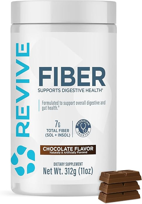 Revive MD Fiber Supplement for Digestive & Gut Health - 5g of Dietary Fiber Supports a Healthy Di... | Amazon (US)