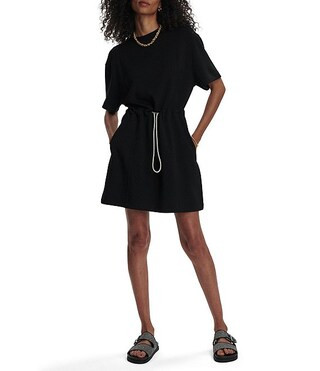 Maple Crew Neck Short Sleeve Dress | Dillard's