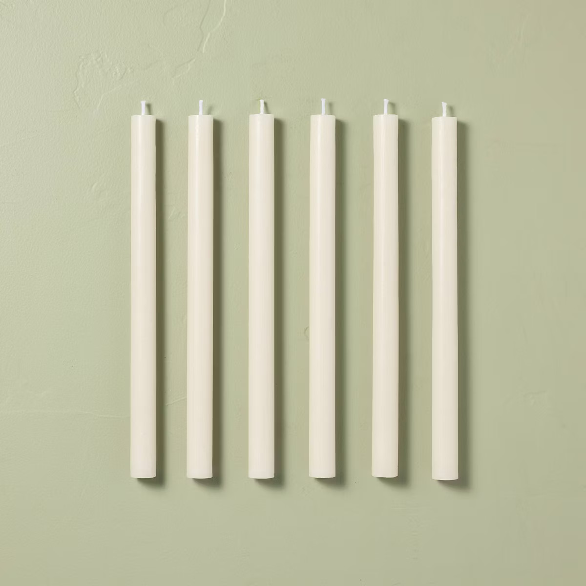 12" Taper Candle Cream (Set of 6) - Hearth & Hand™ with Magnolia | Target