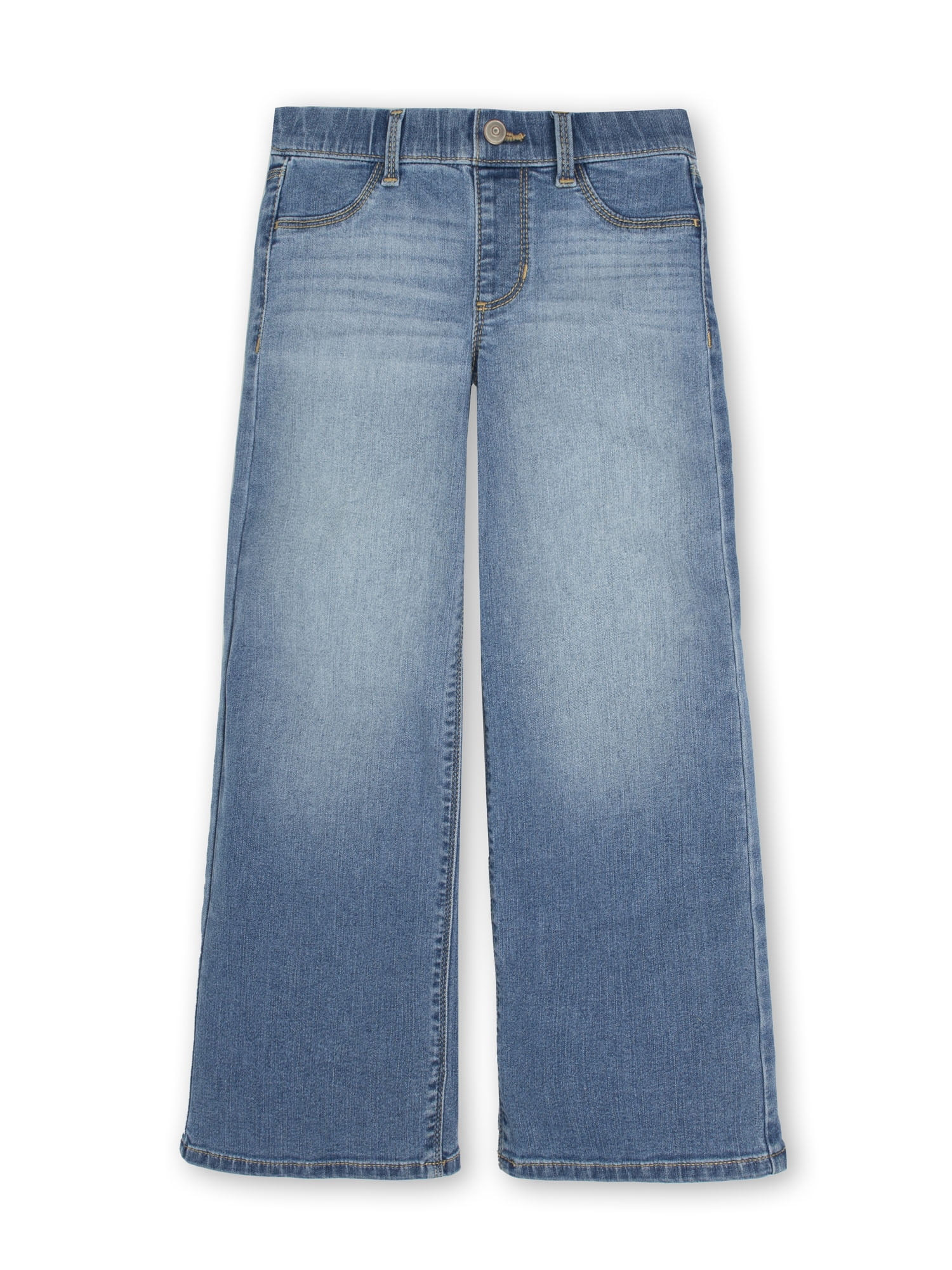 Wonder Nation Girls Fashion Wide Leg Jegging, Sizes 4-18 & Plus | Walmart (US)