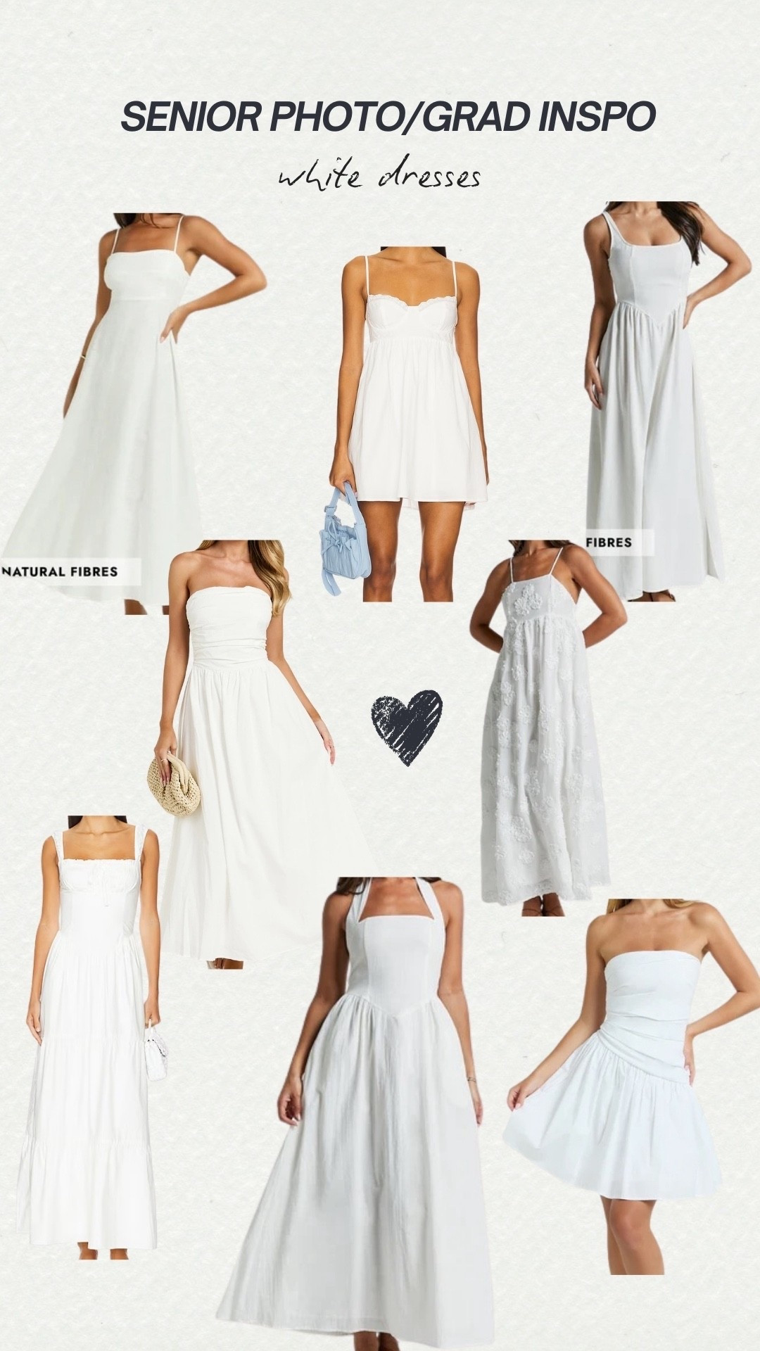a few white dress options for the senior/grad girlies 🤍 

#LTKootd #LTKSpringSale #LTKBeauty
