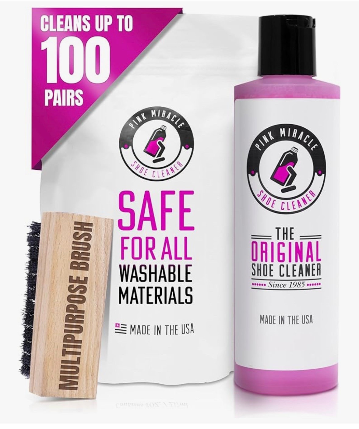 The shoe cleaner you NEED for your whole household! 