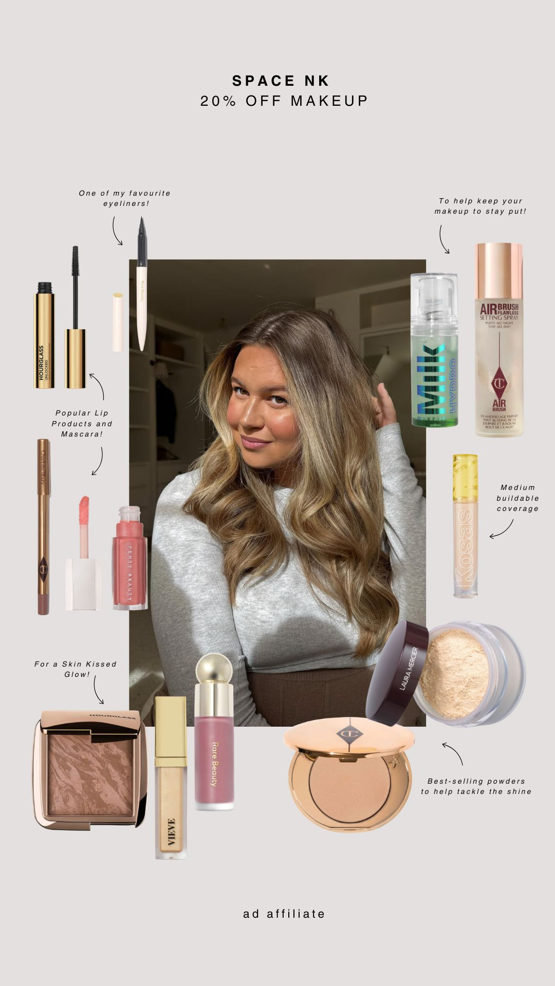 20% off Makeup at Space NK 💄 

Makeup Favourites, Glowy Everyday Makeup, Setting Spray, Skin Kissed Glow, Everyday Neutral Makeup Look, Summer Makeup Essentials  

 #LTKuk #LTKsummer #LTKbeauty