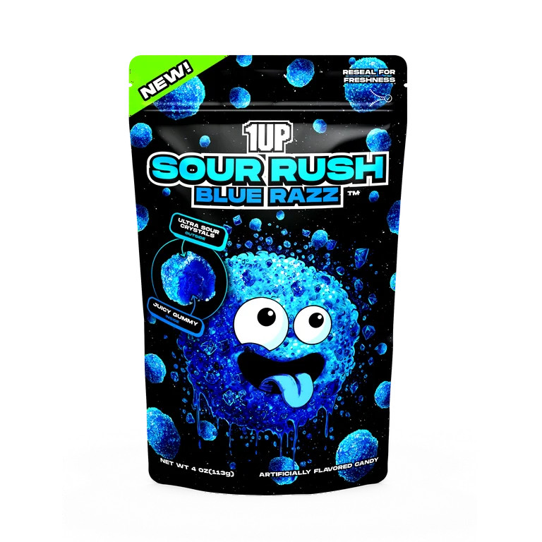 1UP_SOURRUSH_BLUERAZ_SUP_4.0OZ | Walmart (US)