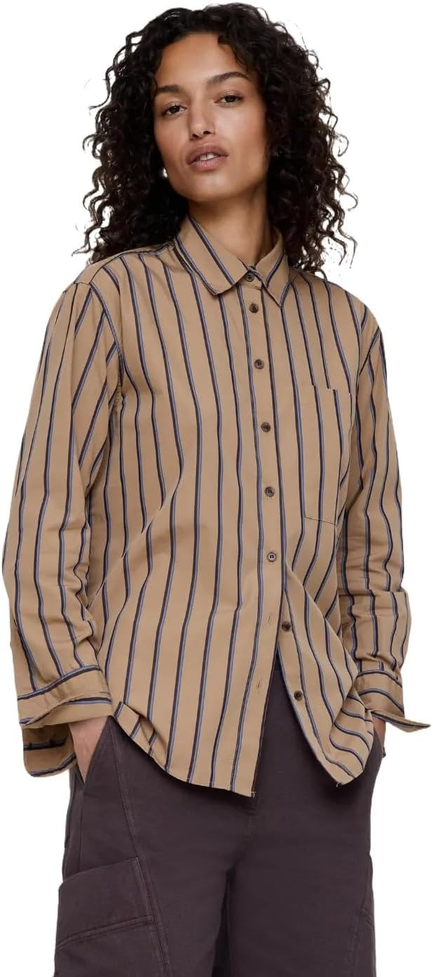 Banana Republic Women's The Oversized Shirt in Cotton Poplin | Amazon (US)