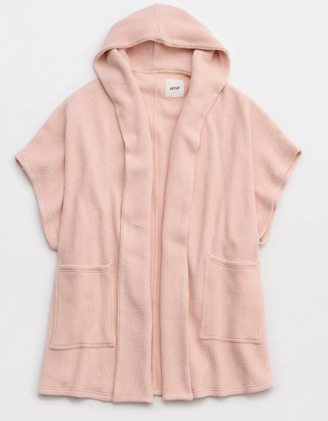 Hooded Fleece Cape | Aerie