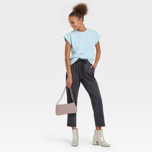 Women's Short Sleeve T-Shirt - A New Day™ Light Green M | Target