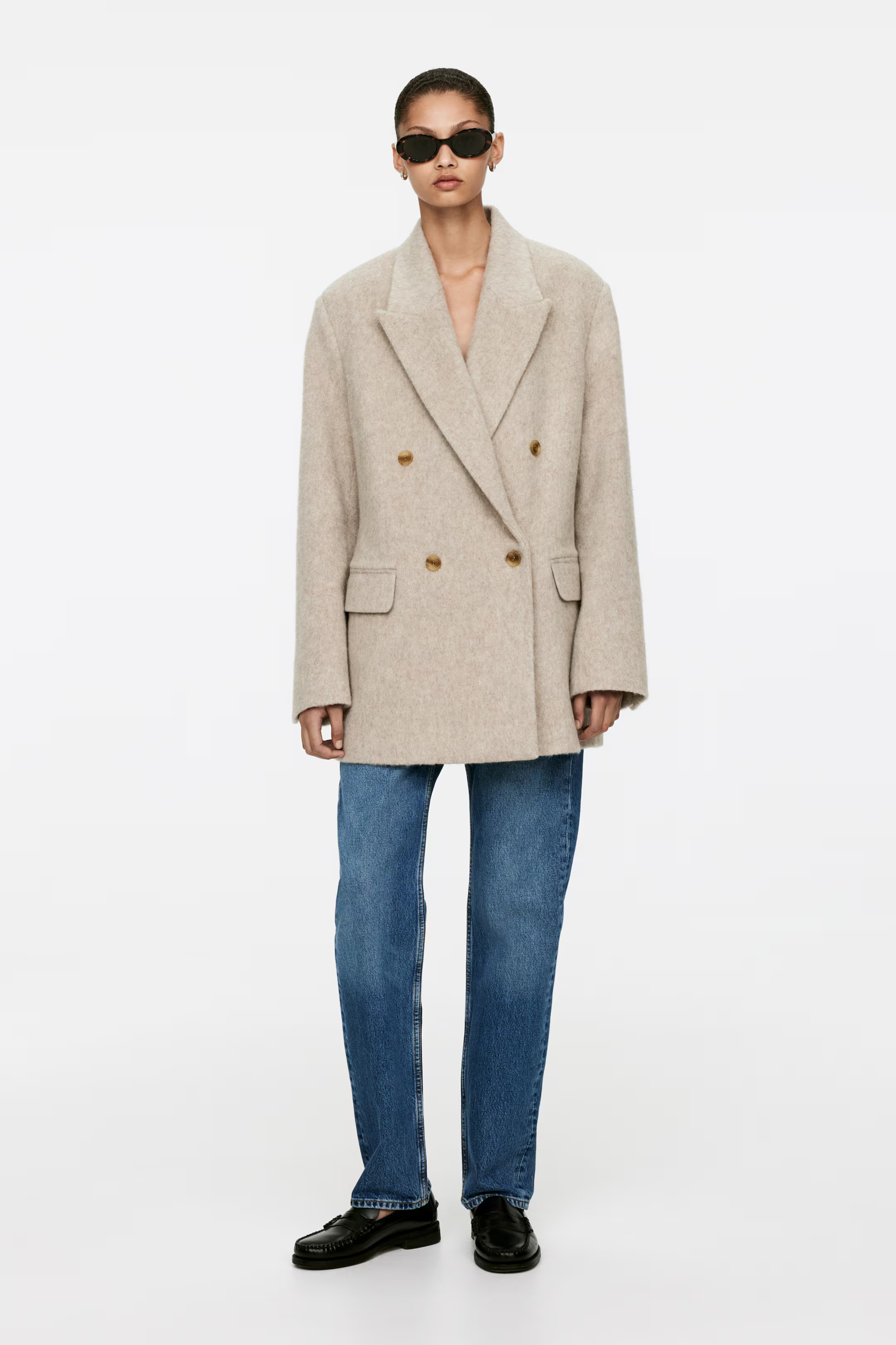 Gebürsteter Wollblazer | H&M (DE, AT, CH, NL, FI)