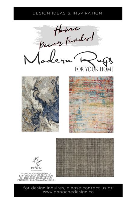 Contemporary or abstract rugs can add a pop of interest to any room - like these rugs that are perfect for the living room, bedroom or office!

Rugs, modern rugs, Amazon rugs, living room rugs, bedroom rugs, office rugs, rugs living room, rugs bedroom, rugs office, neutral rugs, entryway rugs, high traffic rugs#rugs #decor #modernhomedecor #homedecor #home #livingroomdecor #bedroomdecor #officedecor #livingroomrug #bedroomrug #officerug #amazonrug #wayfairrug

#LTKsalealert #LTKstyletip #LTKhome