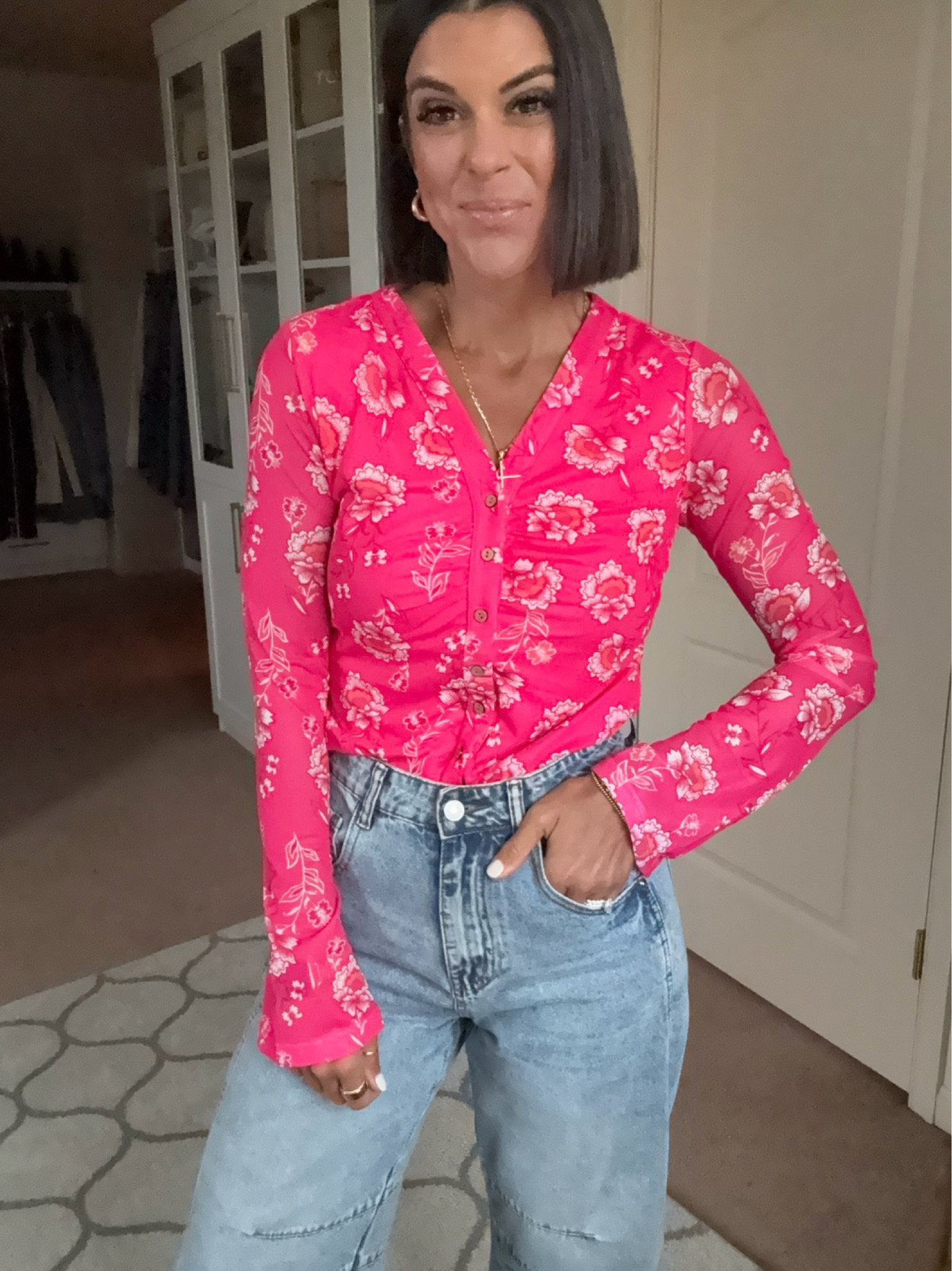 size small in top, 2 in jeans 

#LTKSeasonal #LTKootd #LTKdayinmylife