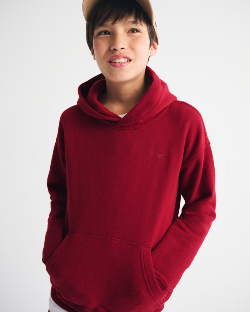 essential icon hoodie | Abercrombie & Fitch (US)
