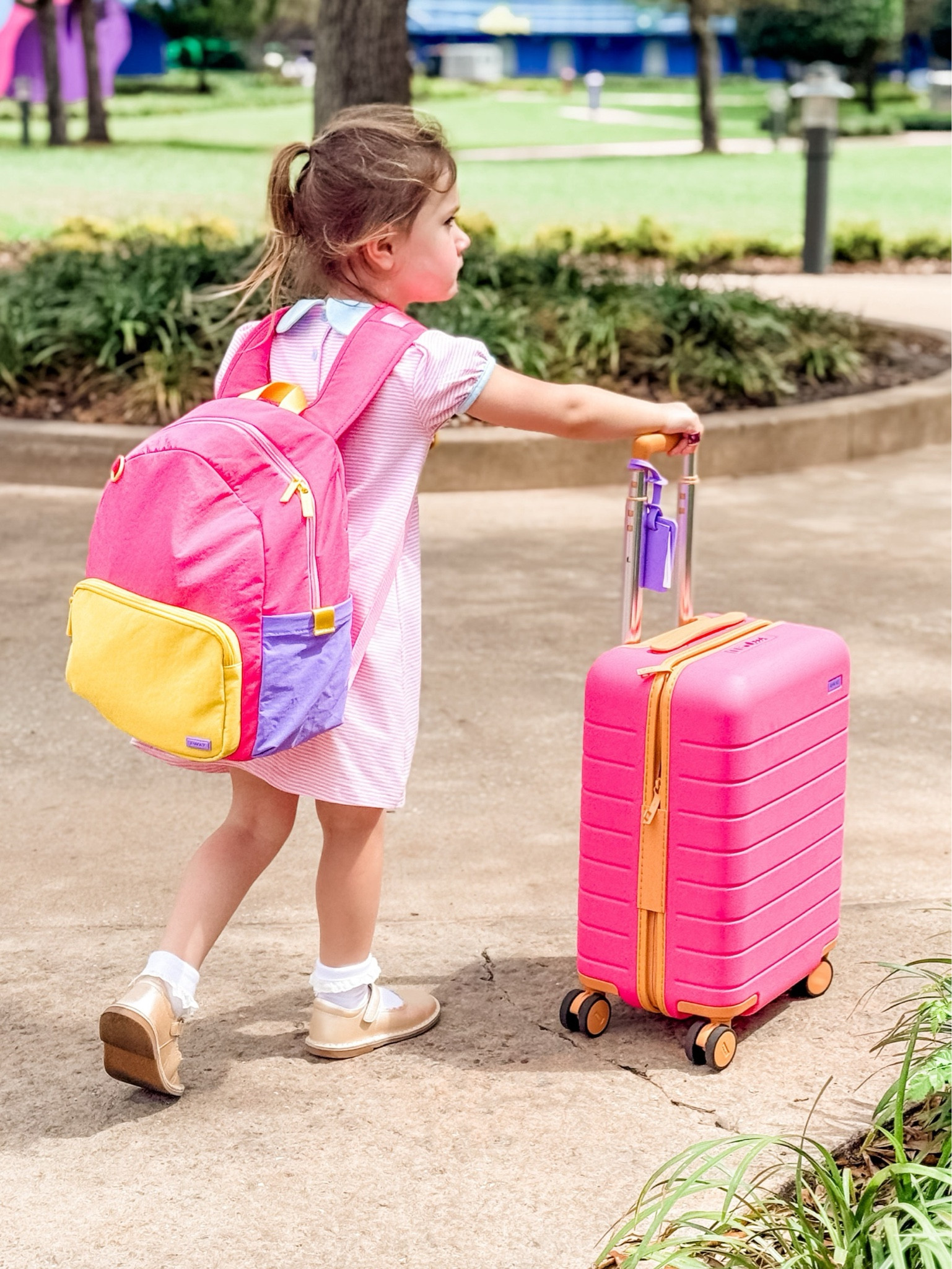 New TRVL drop and I’m obsessed 🤍✈️
If you’ve been needing a good kids suitcase + backpack combo for travel, this is it. Lightweight, wipes clean, and actually holds everything (no overstuffed chaos 🙃).

The new colors are SO good — classic but still fun for kids — and they make the cutest matching sets. I linked the kids rolling suitcase, backpacks, and my favorite adult pieces too (because yes, you’ll want one for yourself).

Perfect for summer trips, sleepovers, or Disney ✨

#LTKkids #LTKtravel #LTKfamily #liketkit 

#LTKMothersDay #LTKTravel #LTKKids