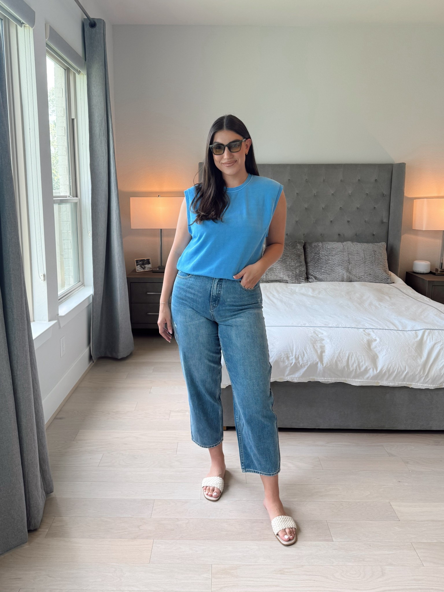 The muscle tee is the perfect fit and I love the French terry material for summer🙌🏼🩵☀️ under $30!

Midsize fashion, summer style, vacation outfits, affordable fashion, fashion under $30, mom style

#LTKSummerEdit #LTKMidsize #LTKFindsUnder50