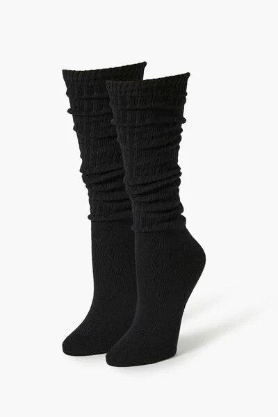 Ribbed Knit Knee-High Socks | Forever 21