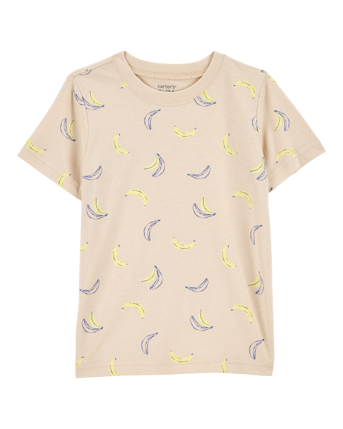 Toddler Banana Print Knit Short-Sleeve Tee | Carter's Inc