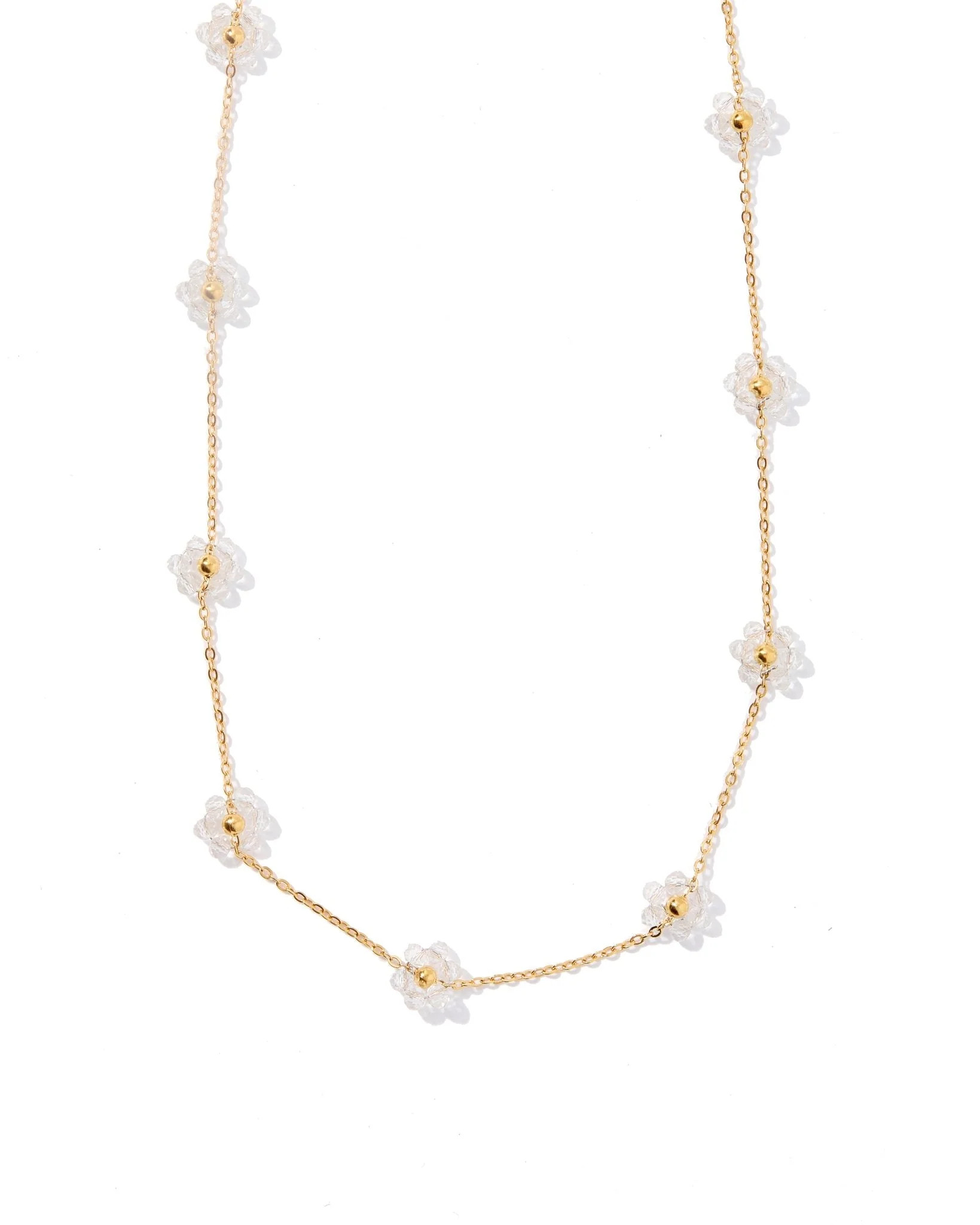 Necklace - Gracie Clear | LINNY CO LLC