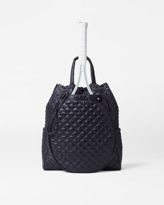 MZ Wallace Black Doubles Tennis Convertible Backpack | MZ Wallace