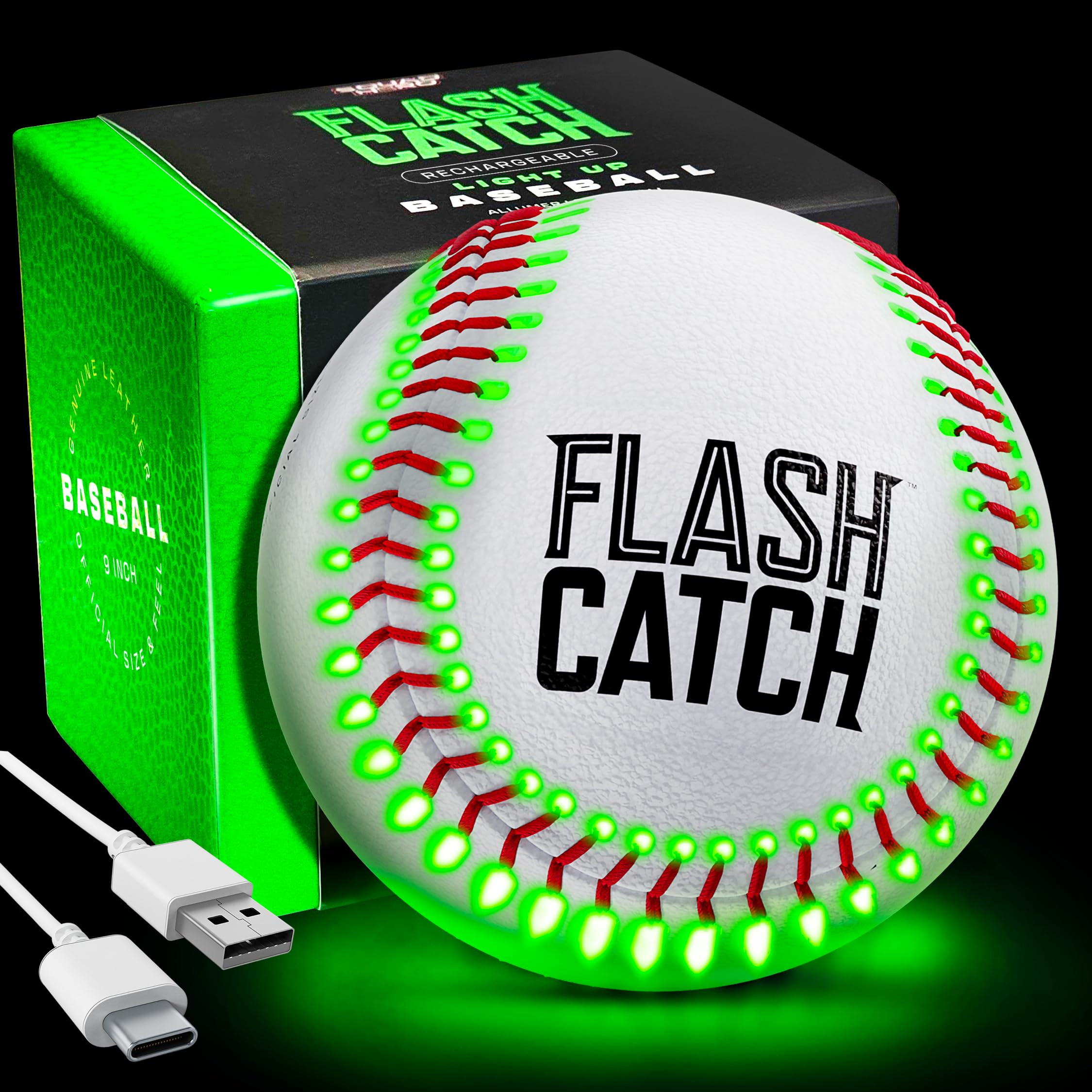 Rechargeable Light Up Baseball - Sports Gifts for Boys - Ball Accessories Gear Gift Ideas for Tee... | Amazon (US)