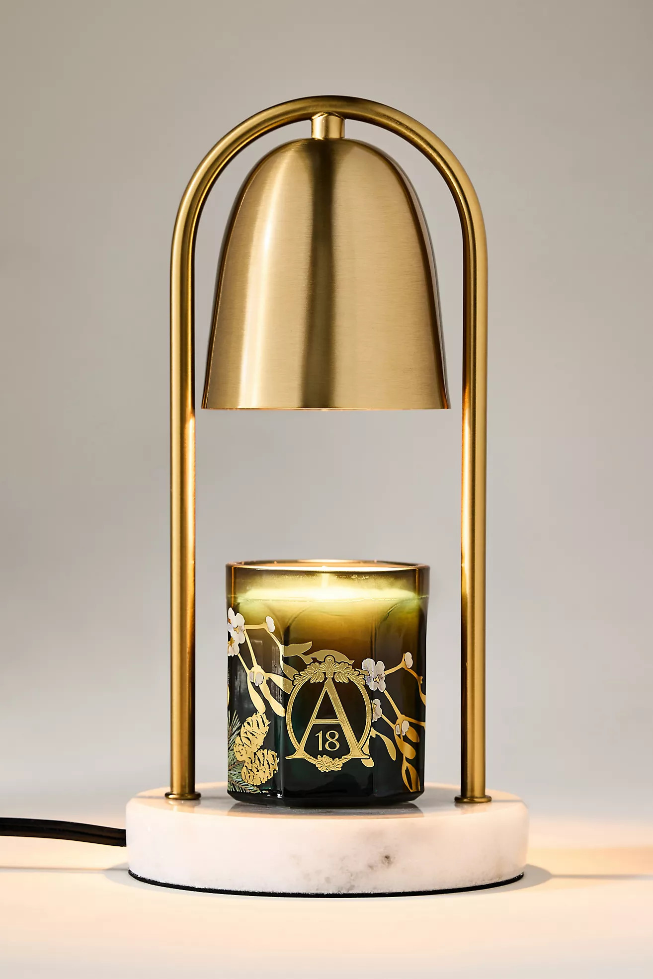 Metal Arch Candle Warmer Lamp | Anthropologie (US)