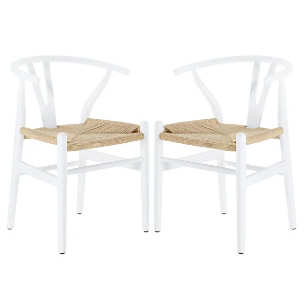 Gunnhildur Solid Wood Slat Back Stacking Arm Chair | Wayfair North America